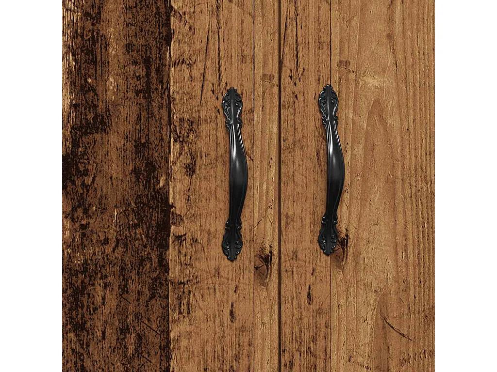 Buffet vieux bois 69,5x34x90 cm bois d'ingénierie