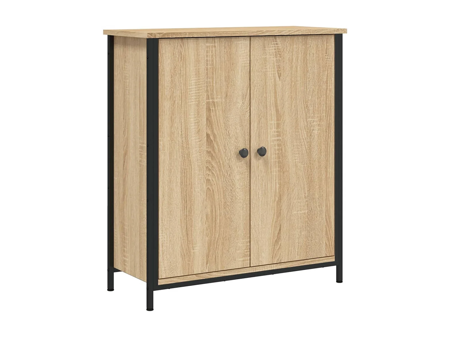 Buffet chêne sonoma 70x30x80 cm bois d'ingénierie