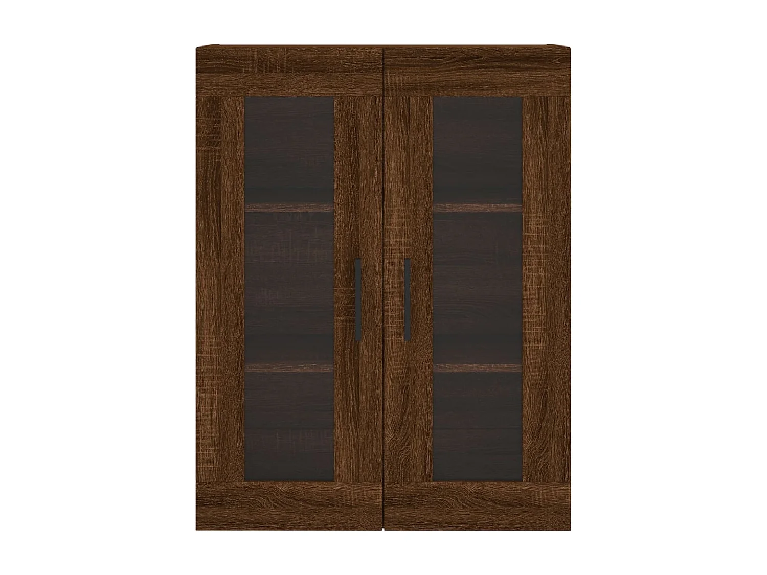 Armoire murale chêne marron 69,5x34x90 cm