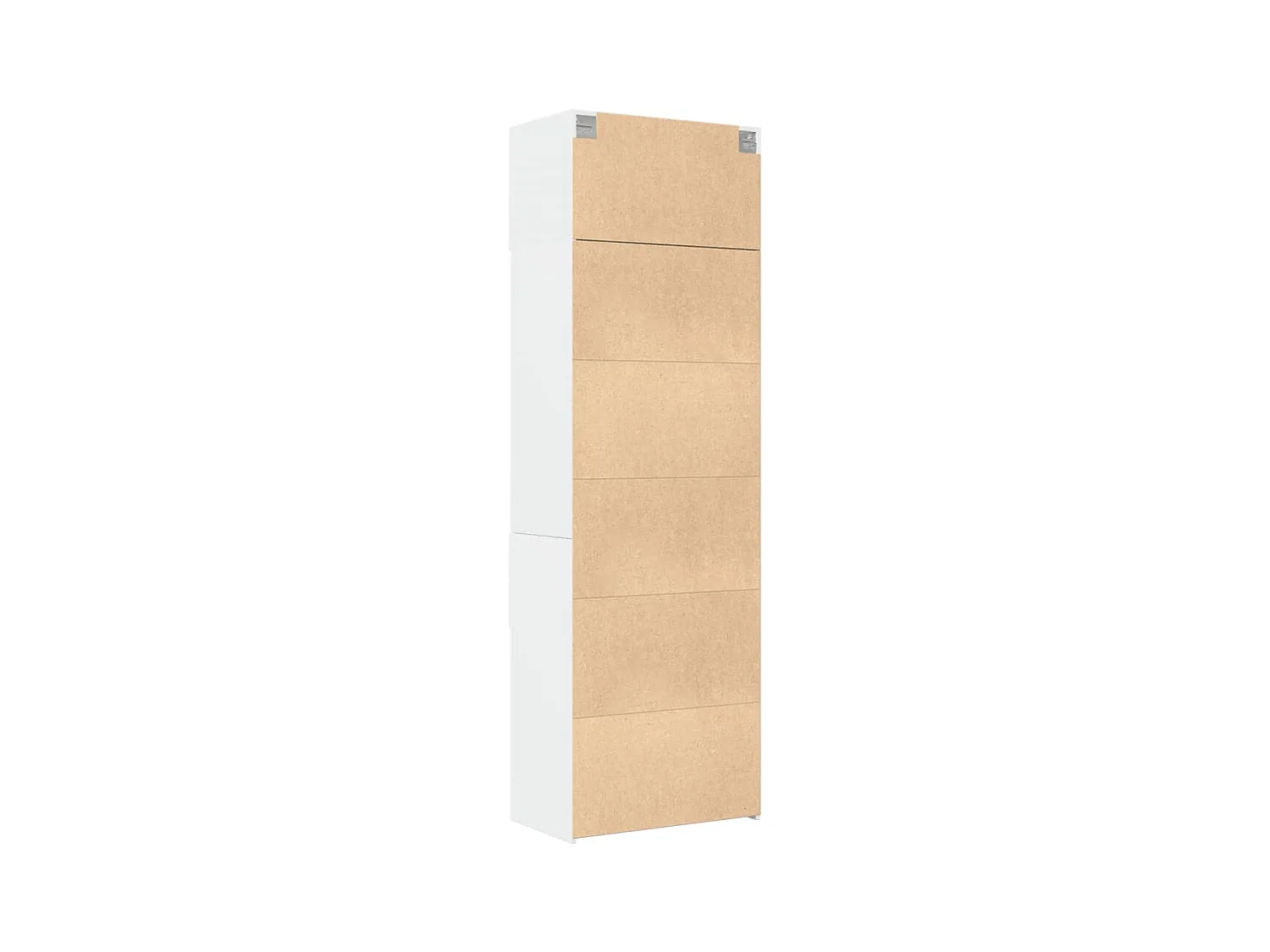 Armoire de rangement blanc 70x42,5x225 cm bois d'ingénierie