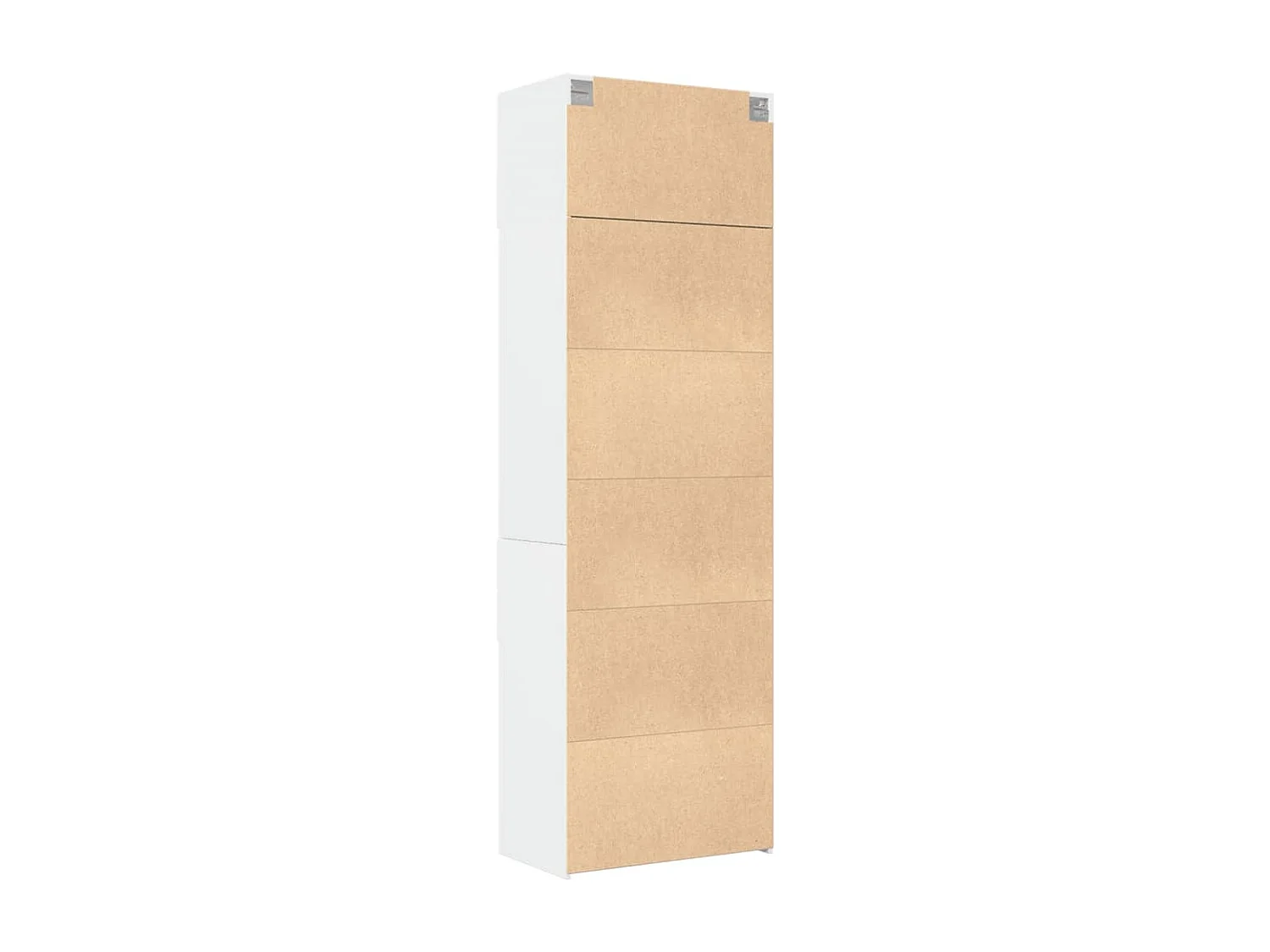 Armoire de rangement blanc 70x42,5x225 cm bois d'ingénierie