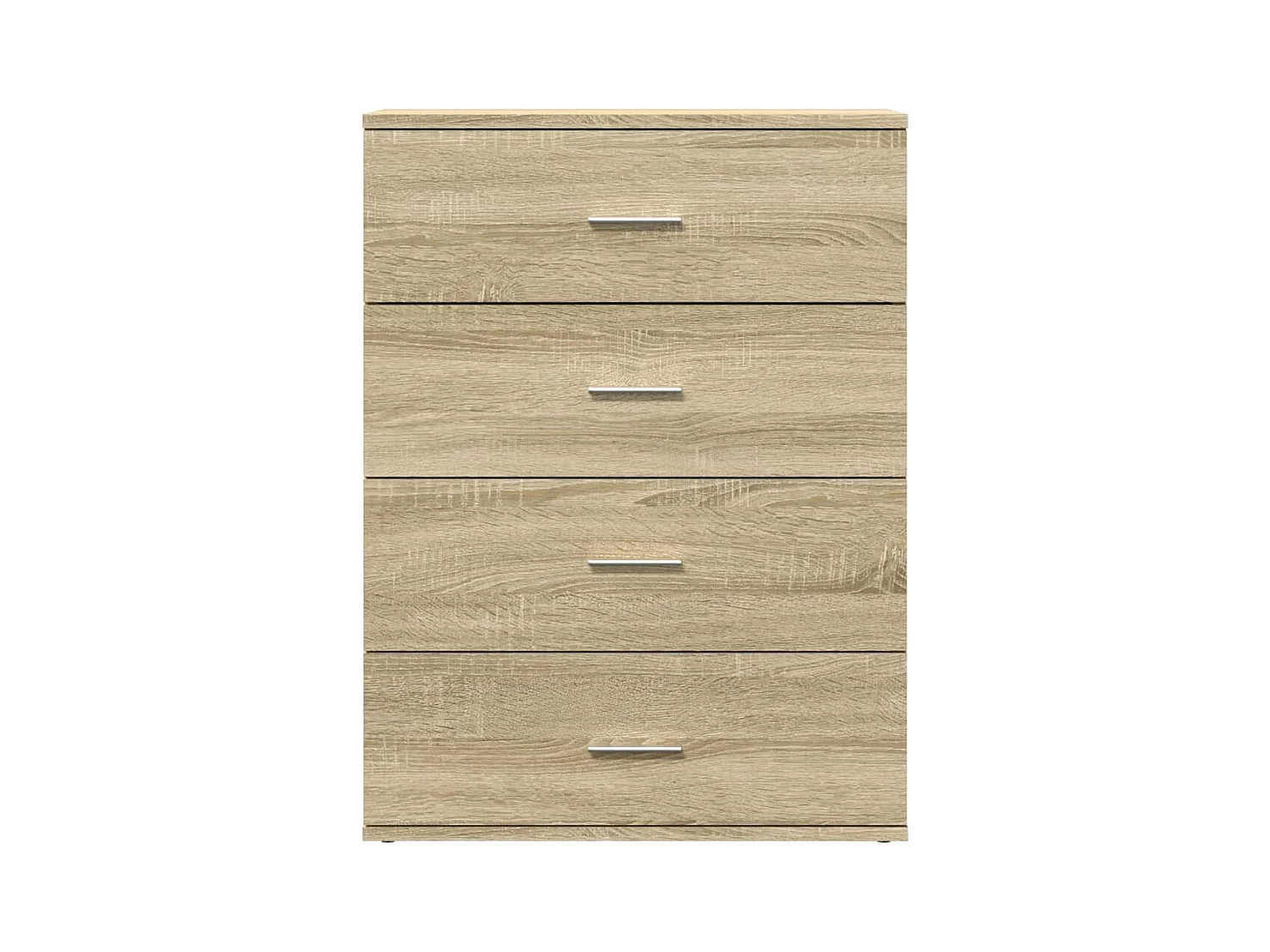 Buffets 2 pcs chêne sonoma 60x39x80 cm bois d'ingénierie