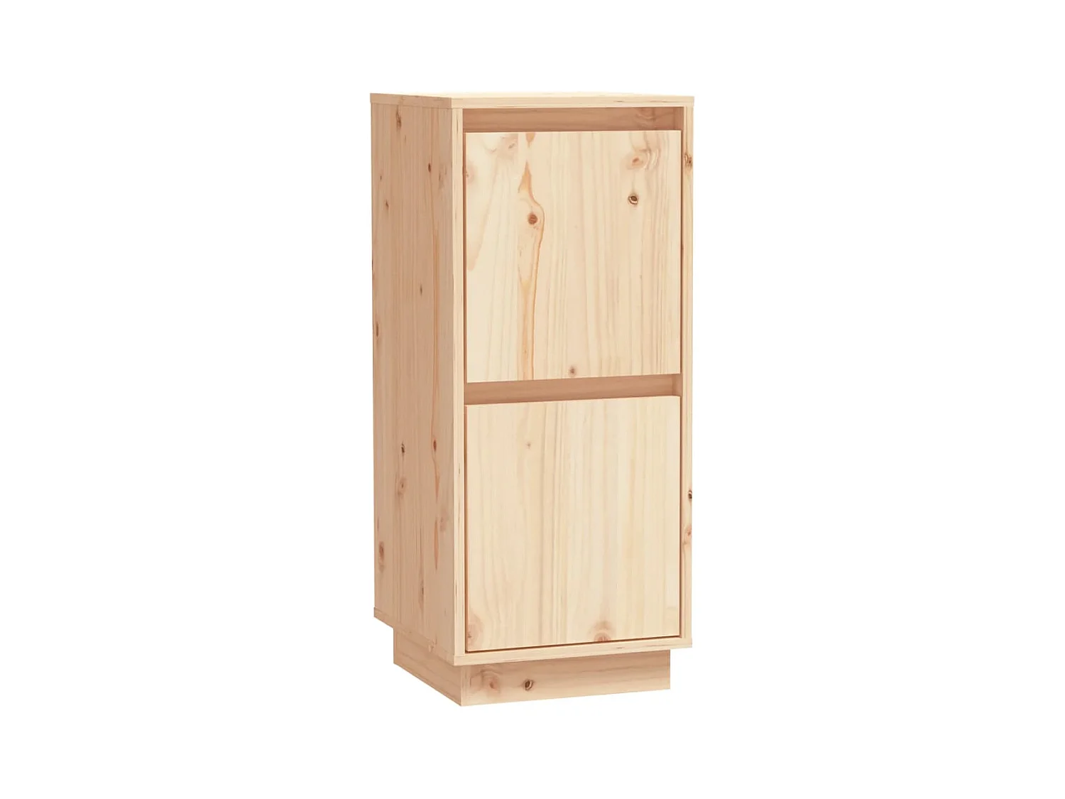 Buffets 2 pcs 31,5x34x75 cm Bois massif de pin