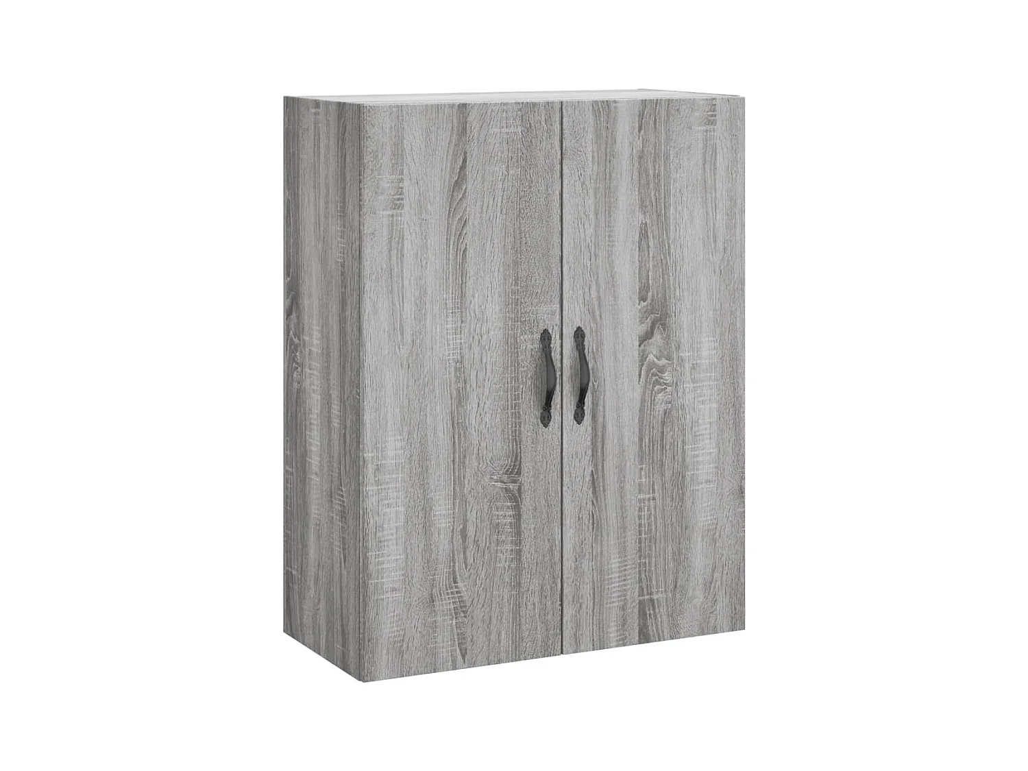 Armoire murale sonoma gris 69,5x34x90 cm bois d'ingénierie