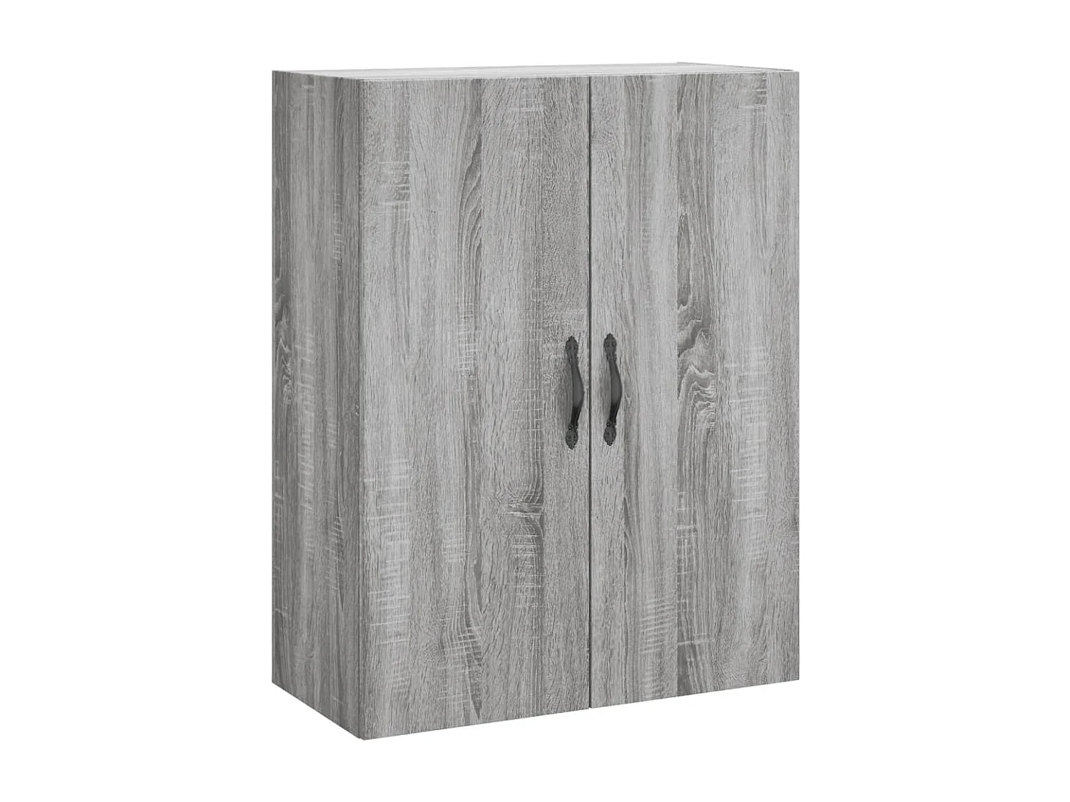Armoire murale sonoma gris 69,5x34x90 cm bois d'ingénierie