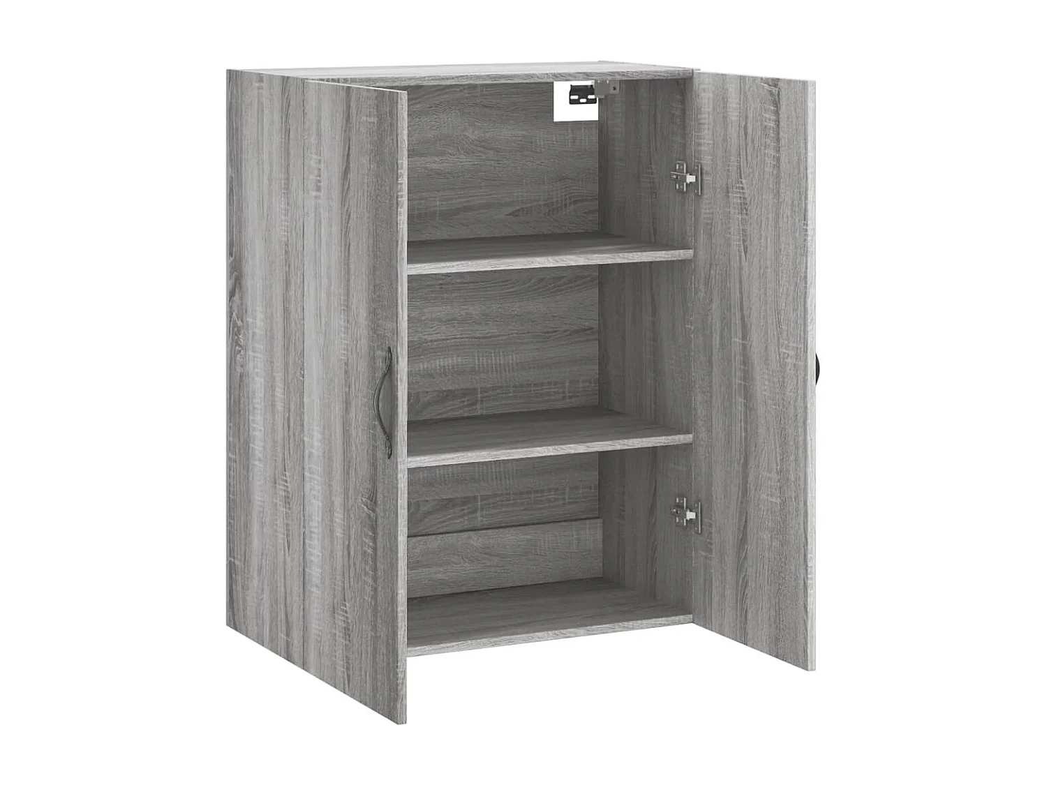 Armoire murale sonoma gris 69,5x34x90 cm bois d'ingénierie