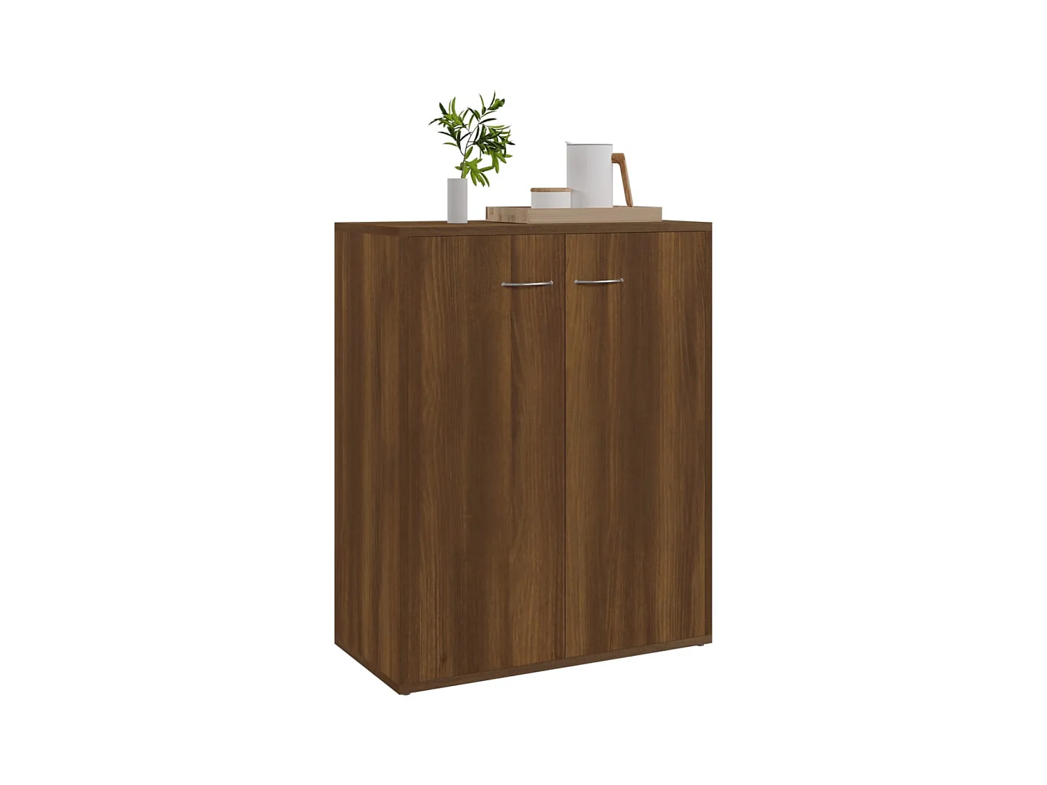 Buffet Chêne marron 60x30x75 cm Bois d'ingénierie