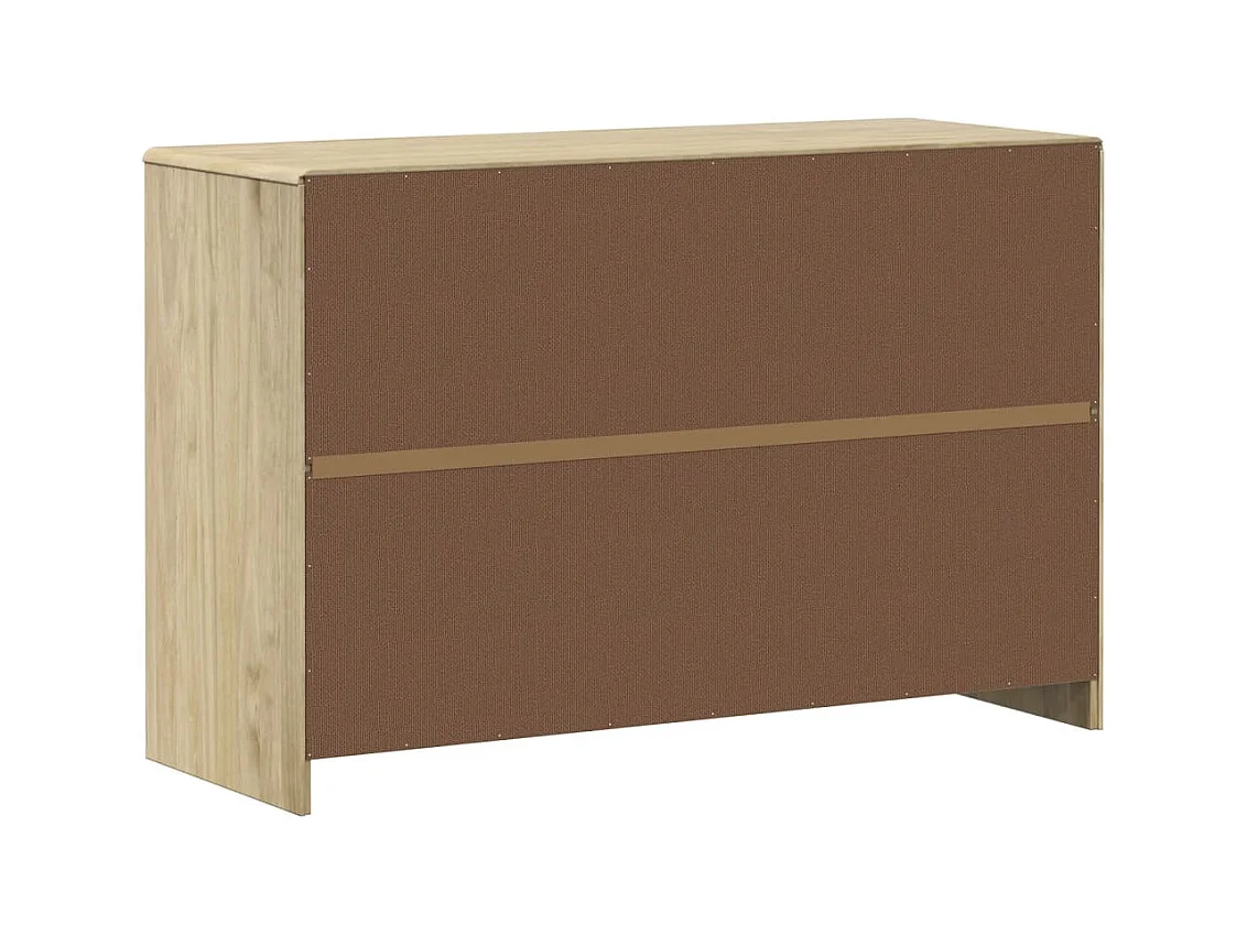 Buffet SAUDA chêne 114x43x75,5 cm bois massif de pin
