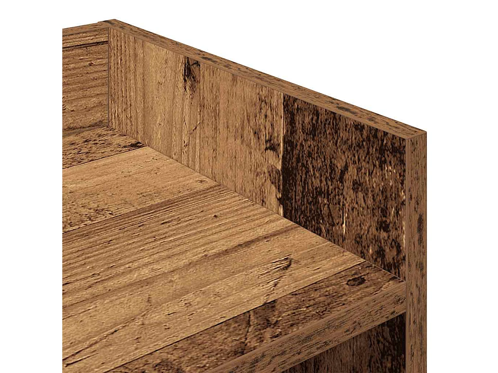 Buffet vieux bois 105x30x70 cm bois d'ingénierie