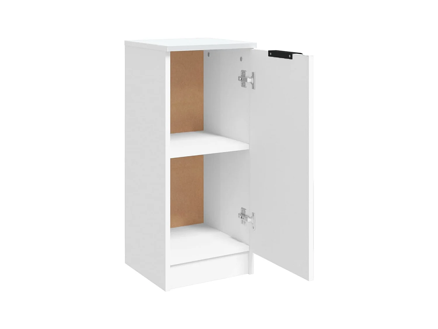 Buffet Blanc 30x30x70 cm Bois d'ingénierie