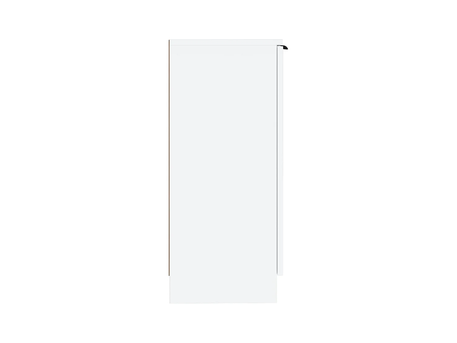 Buffet Blanc 30x30x70 cm Bois d'ingénierie