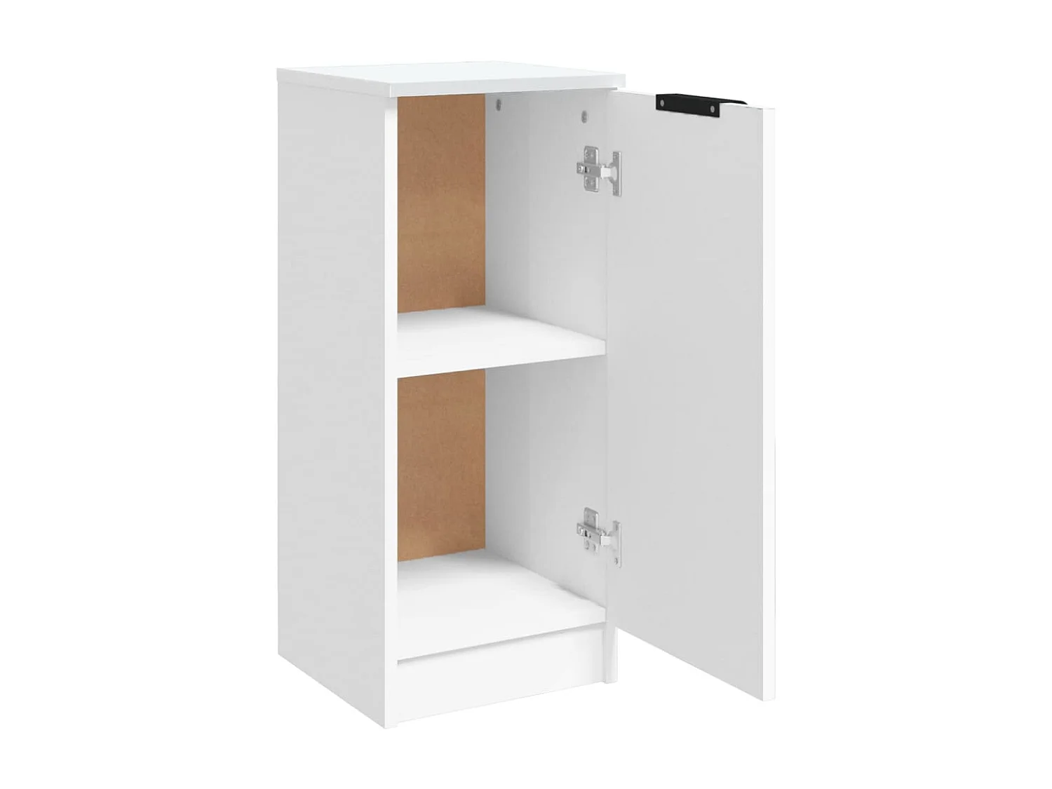 Buffet Blanc 30x30x70 cm Bois d'ingénierie