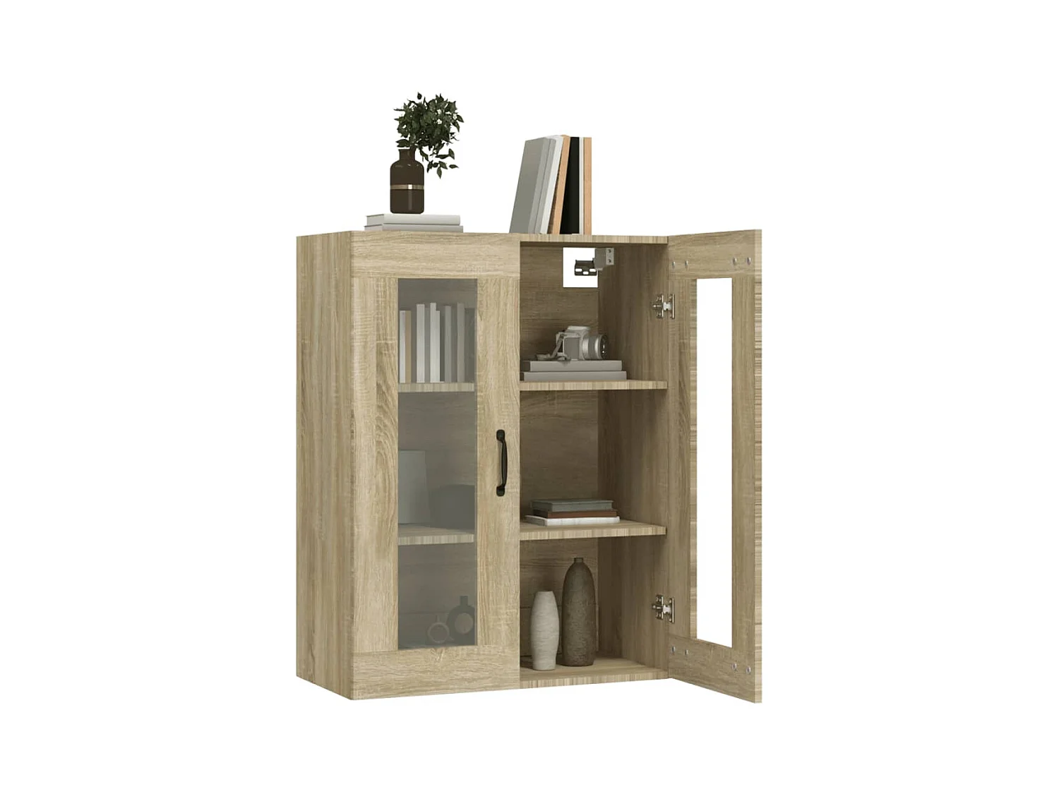 Sonoma eikenhouten hangkast 69,5x34x90 cm