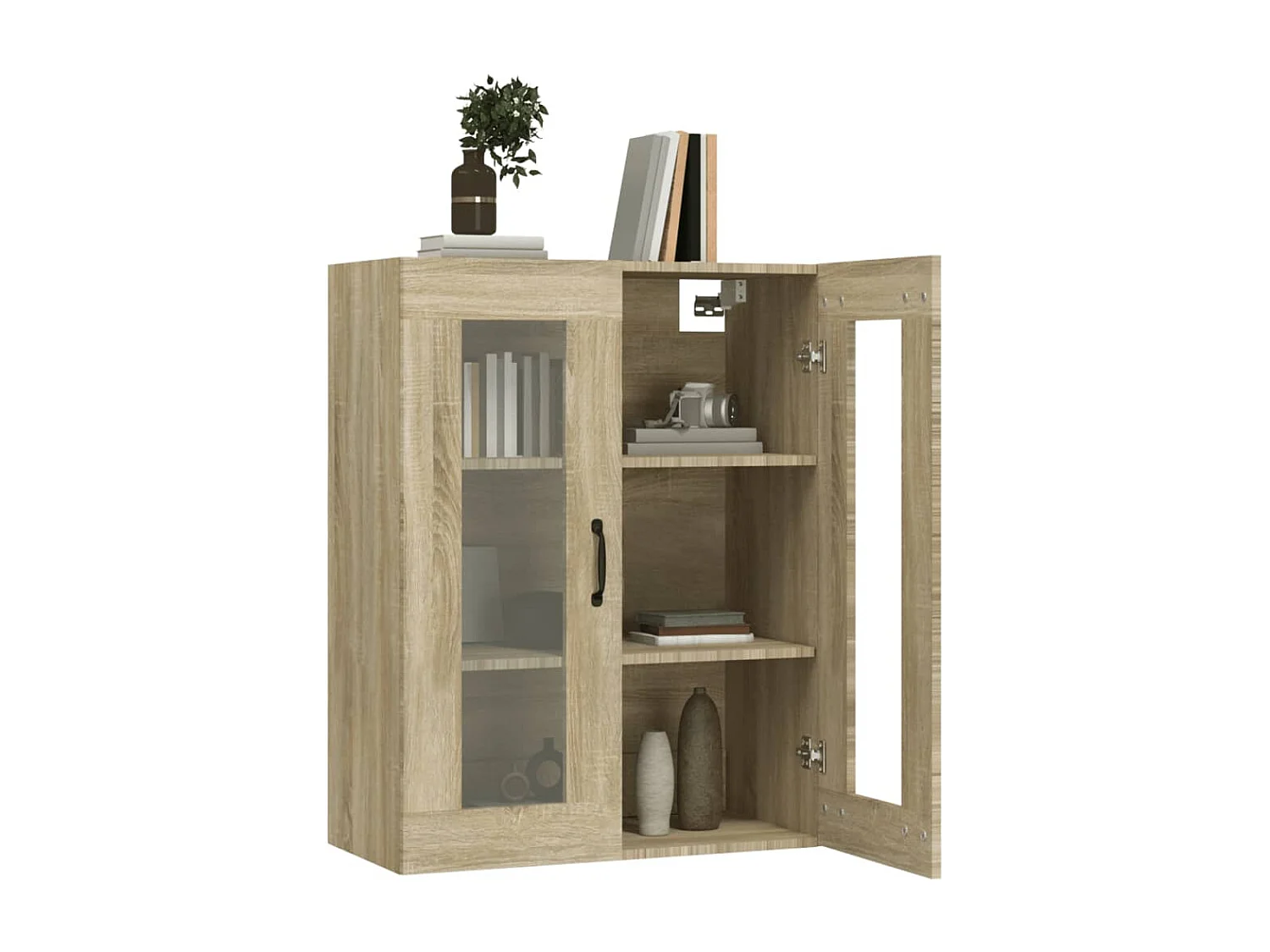 Armoire murale suspendue Chêne sonoma 69,5x34x90 cm