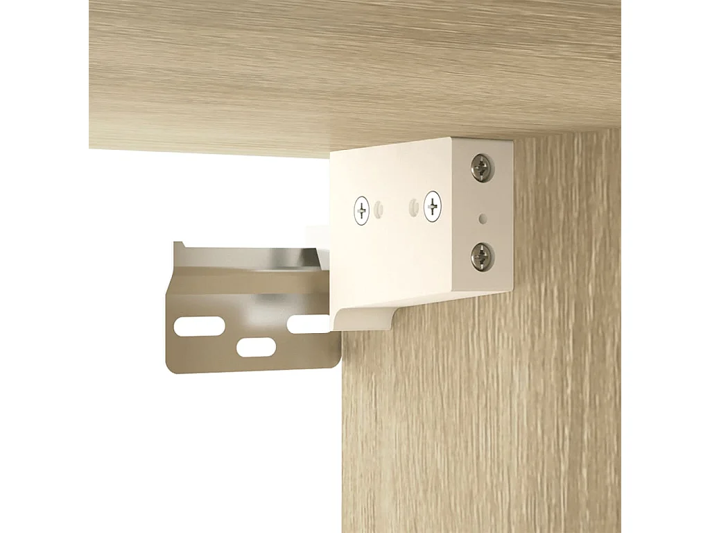 Armoire murale suspendue Chêne sonoma 69,5x34x90 cm