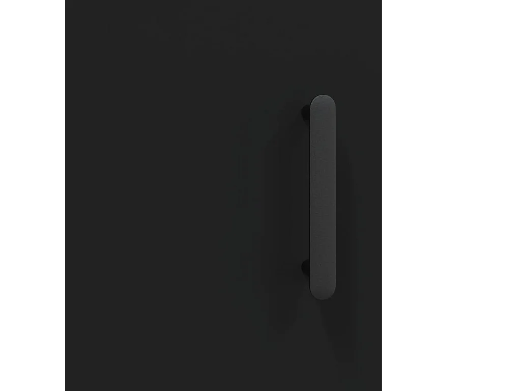 Credenza nera 100x36x60 cm in legno ingegnerizzato