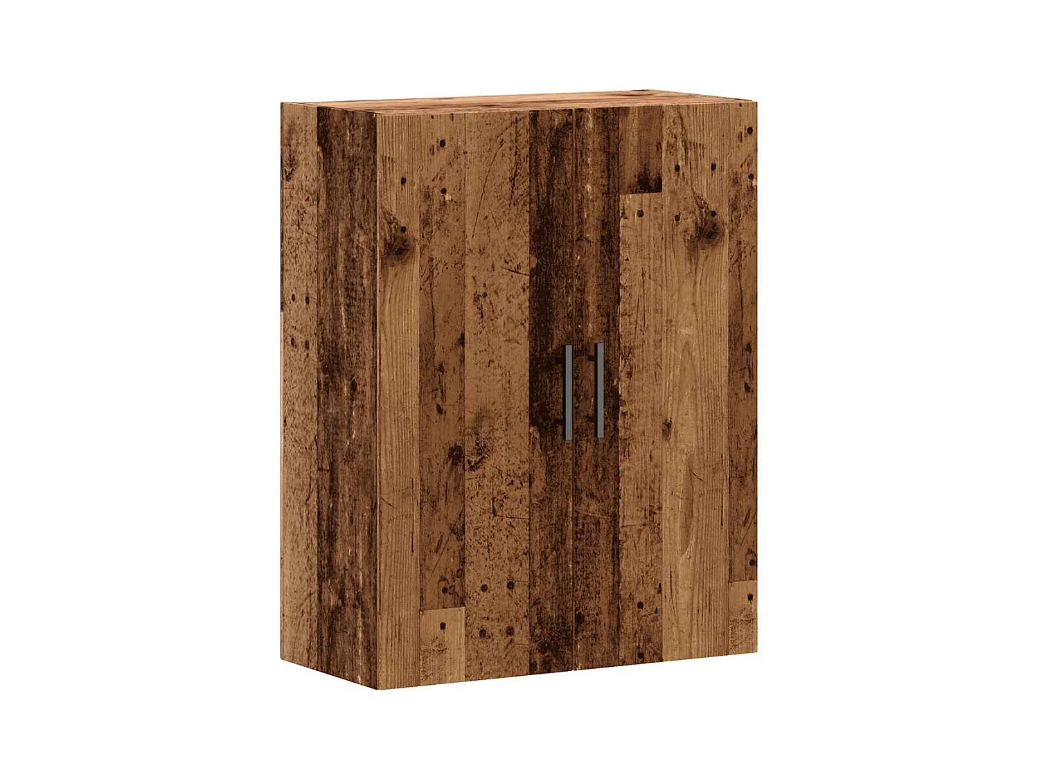 Vecchio mobiletto da parete in legno 69,5x34x90 cm