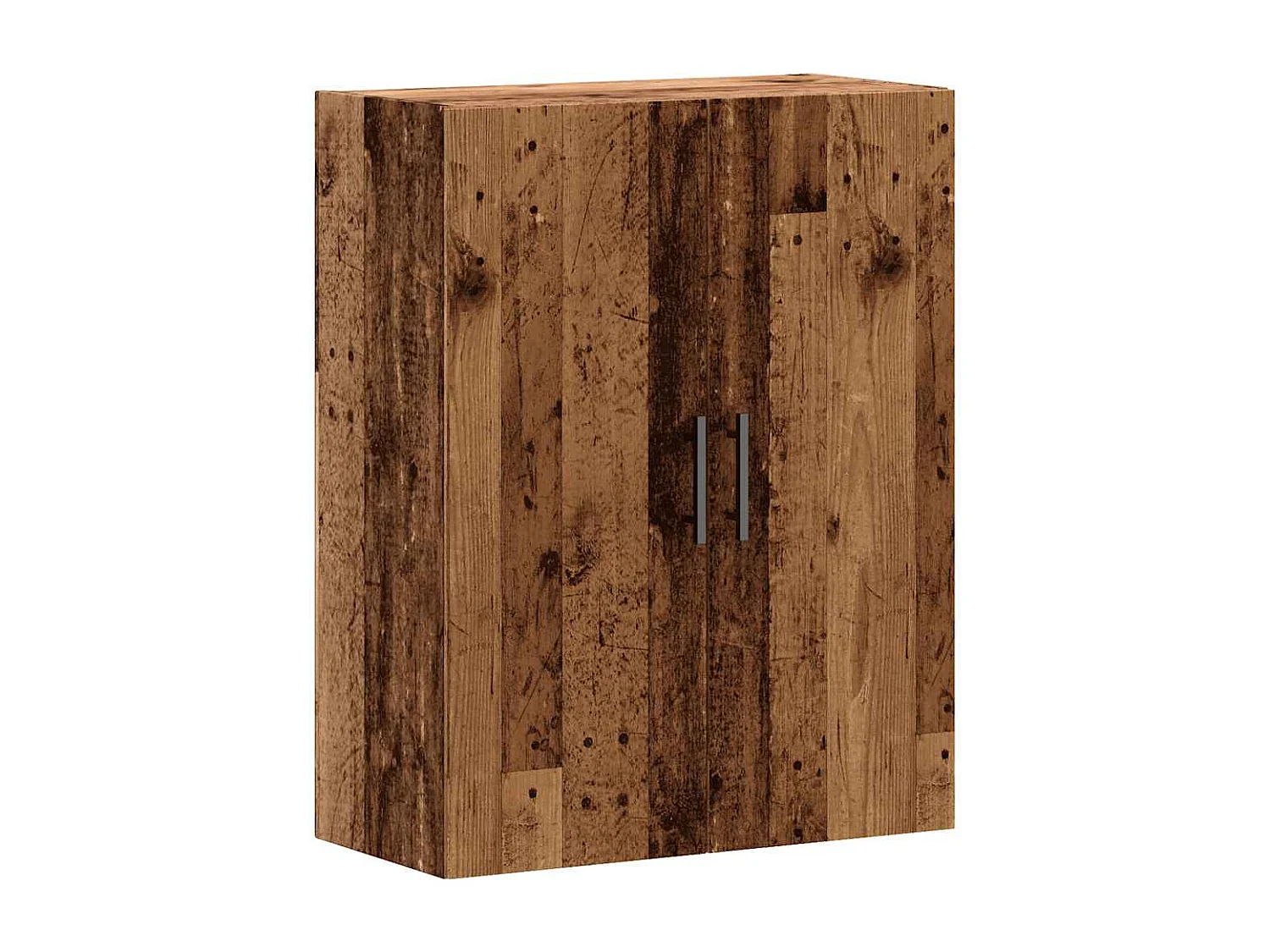 Armoire murale vieux bois 69,5x34x90 cm