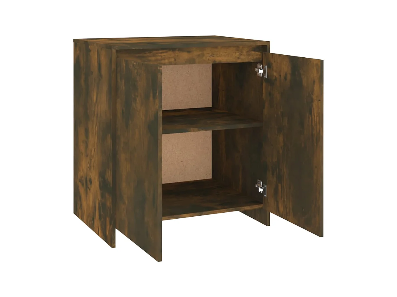 Buffet Chêne fumé 70x41x75 cm Bois d'ingénierie