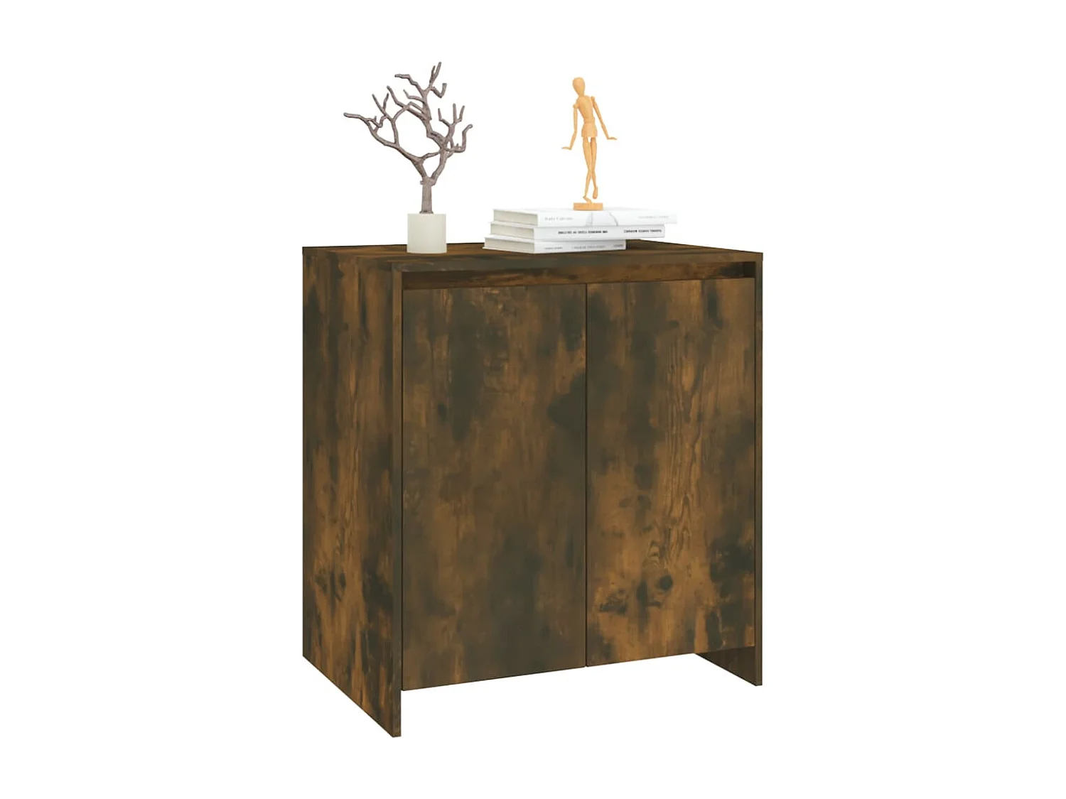 Sideboard aus geräucherter Eiche, 70 x 41 x 75 cm, Holzwerkstoff