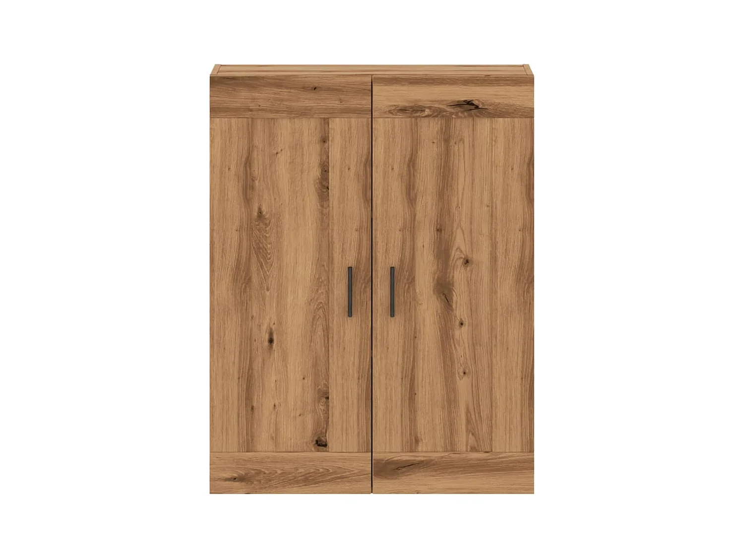 Armoire murale chêne artisanal 69,5x34x90 cm bois d'ingénierie