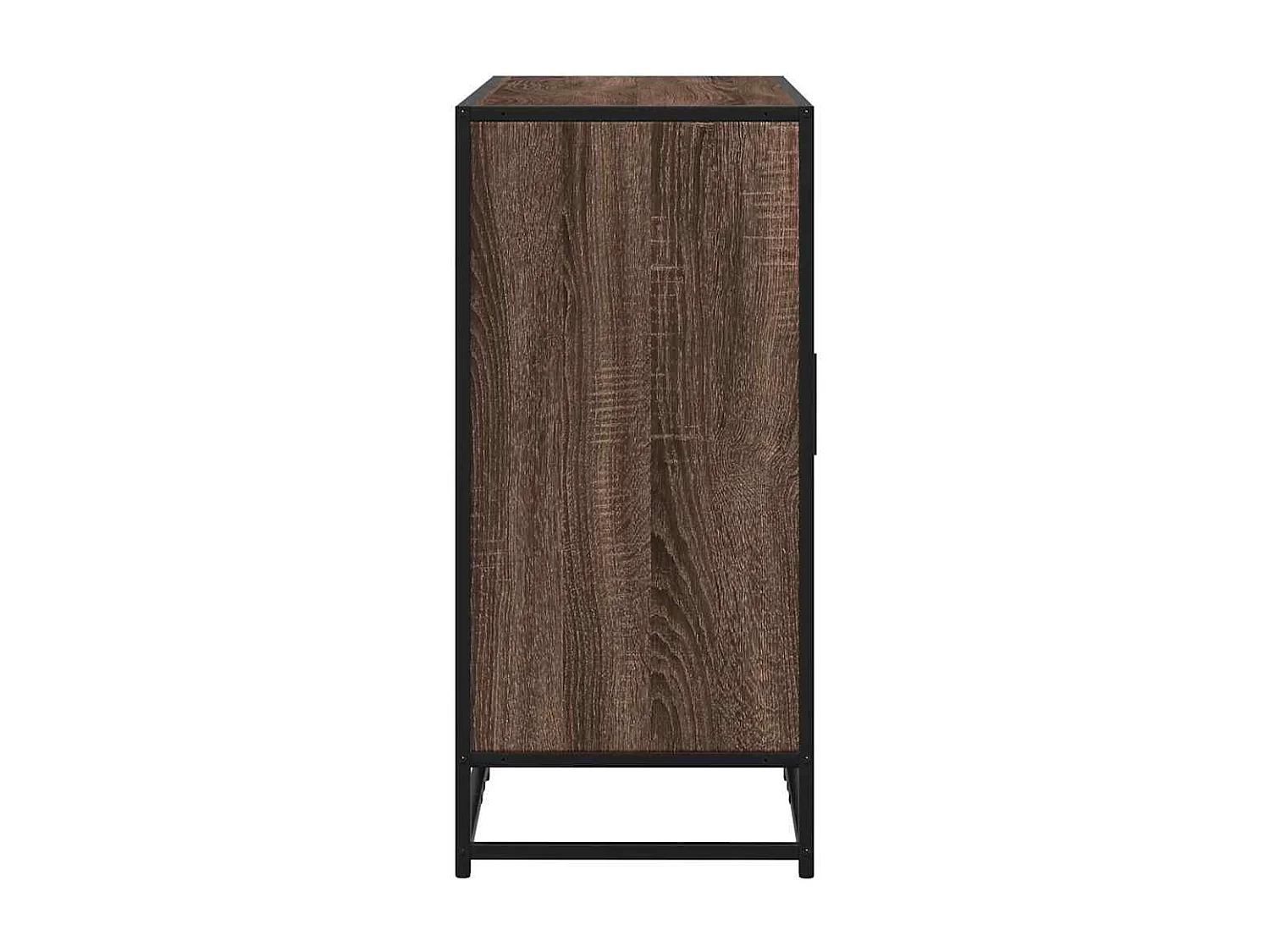 Buffet chêne marron 92x35x76 cm Bois d'ingénierie