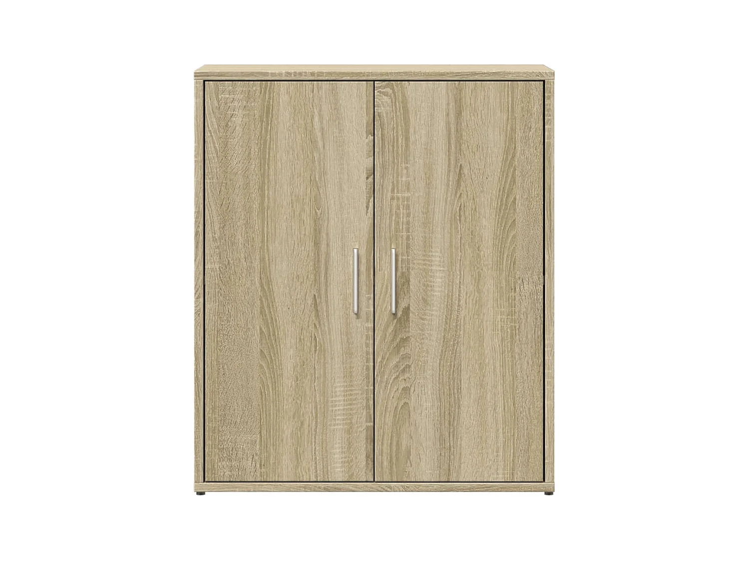 Aparadores 2 piezas roble sonoma 60x31x70 cm madera de ingeniería