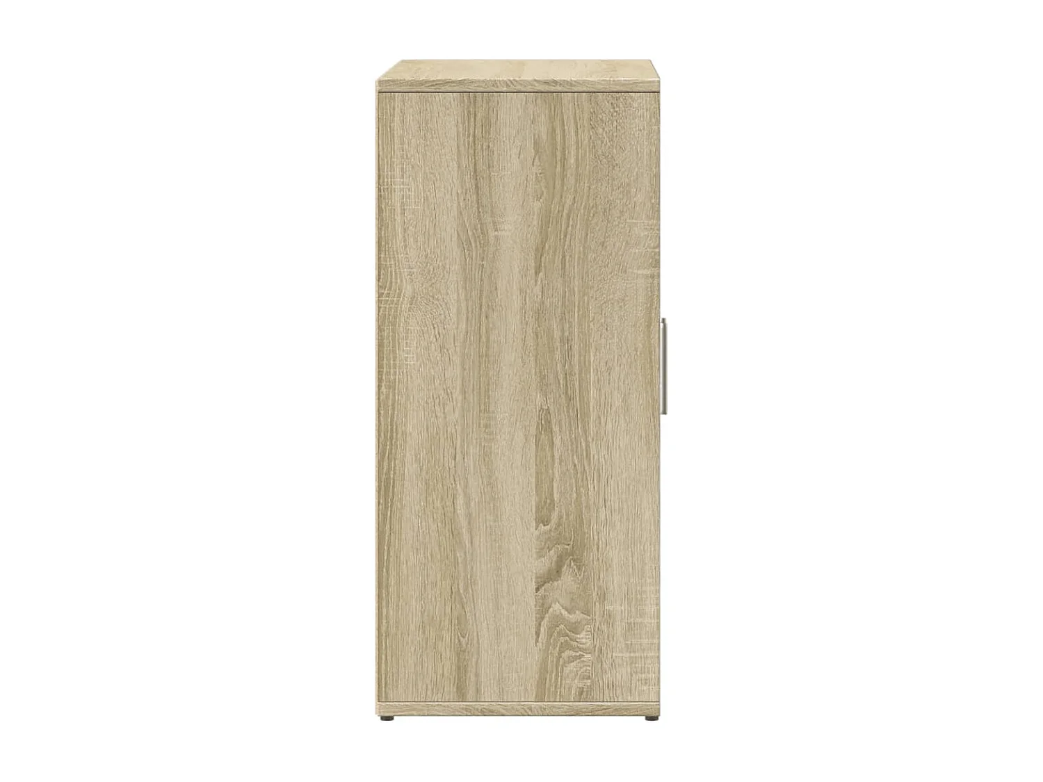 Credenze 2 pz rovere sonoma 60x31x70 cm in legno ingegnerizzato
