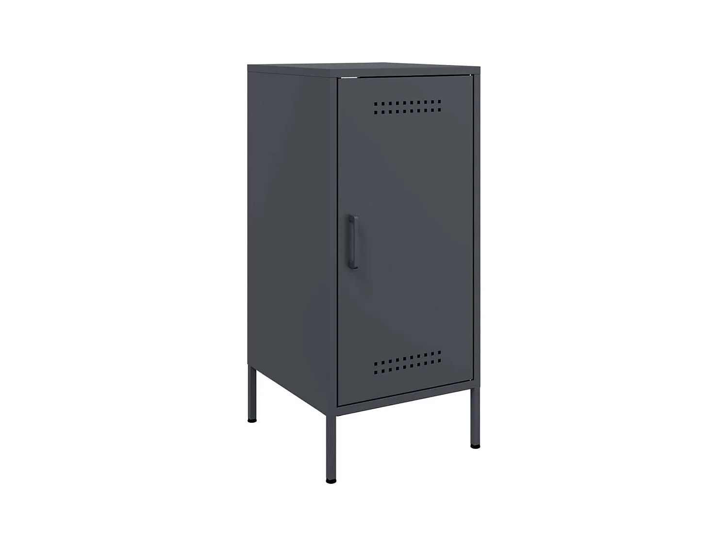 Buffets 2 pcs anthracite 36x39x79 cm acier