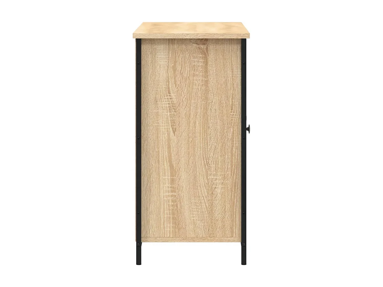 Buffet chêne sonoma 100x35x70 cm bois d'ingénierie
