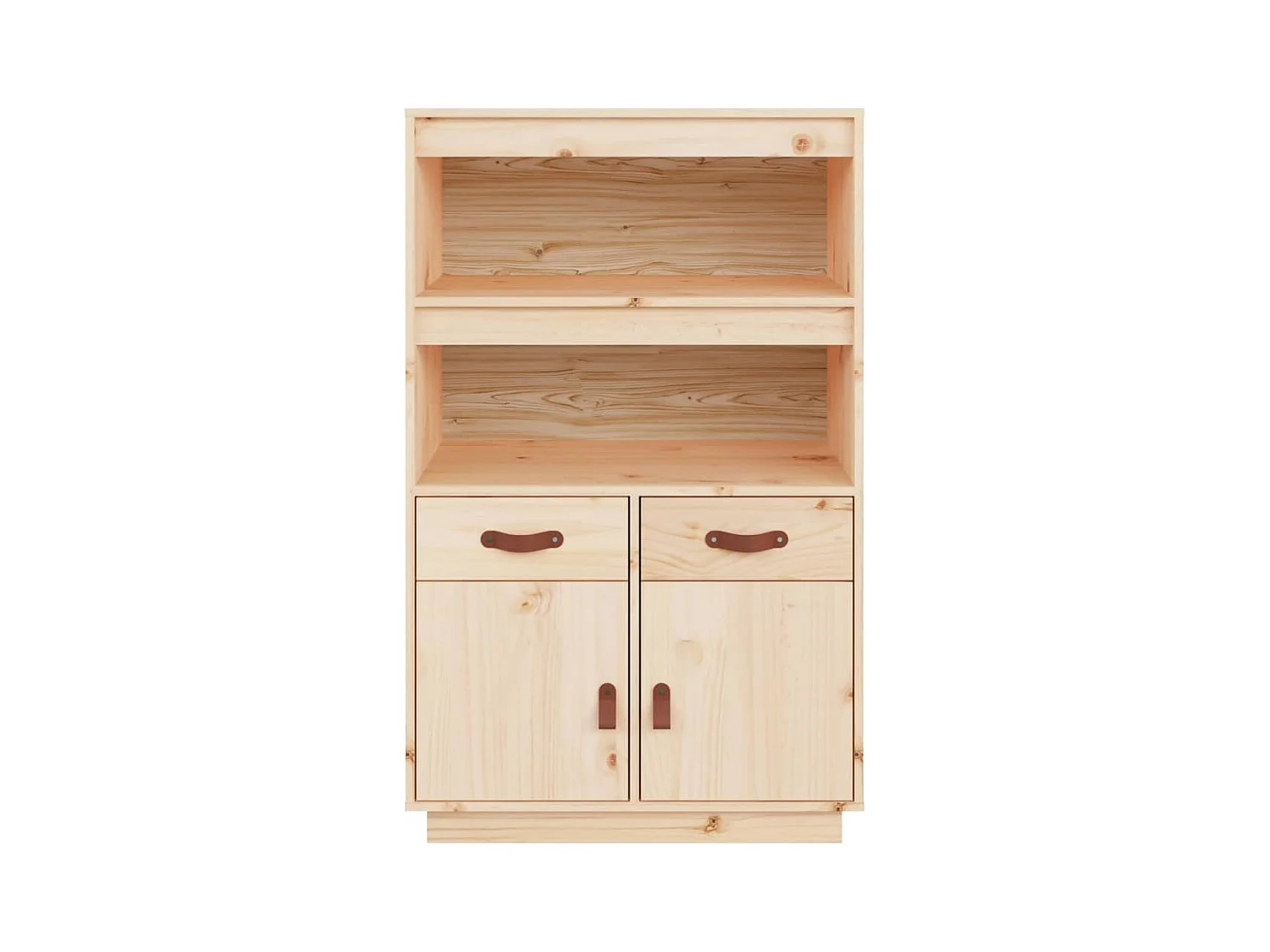 Buffet haut 67x40x108,5 cm Bois massif de pin