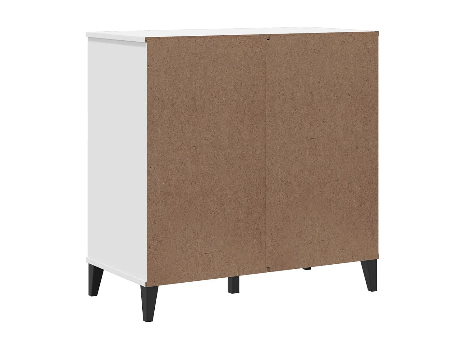 Buffet VIKEN blanc 80x40x80 cm bois d'ingénierie