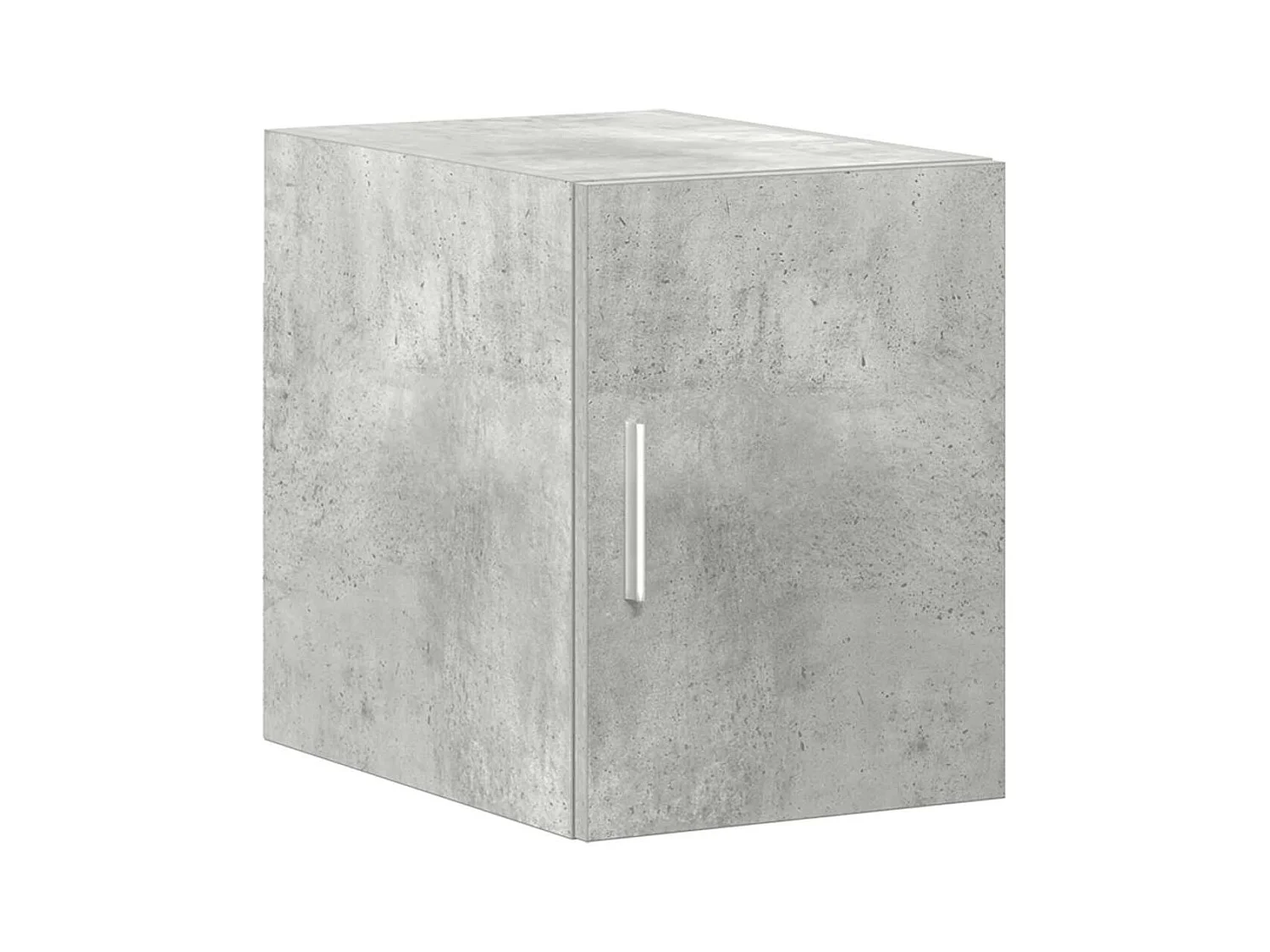 Mobiletto contenitore sottile grigio cemento 30x42,5x225 cm