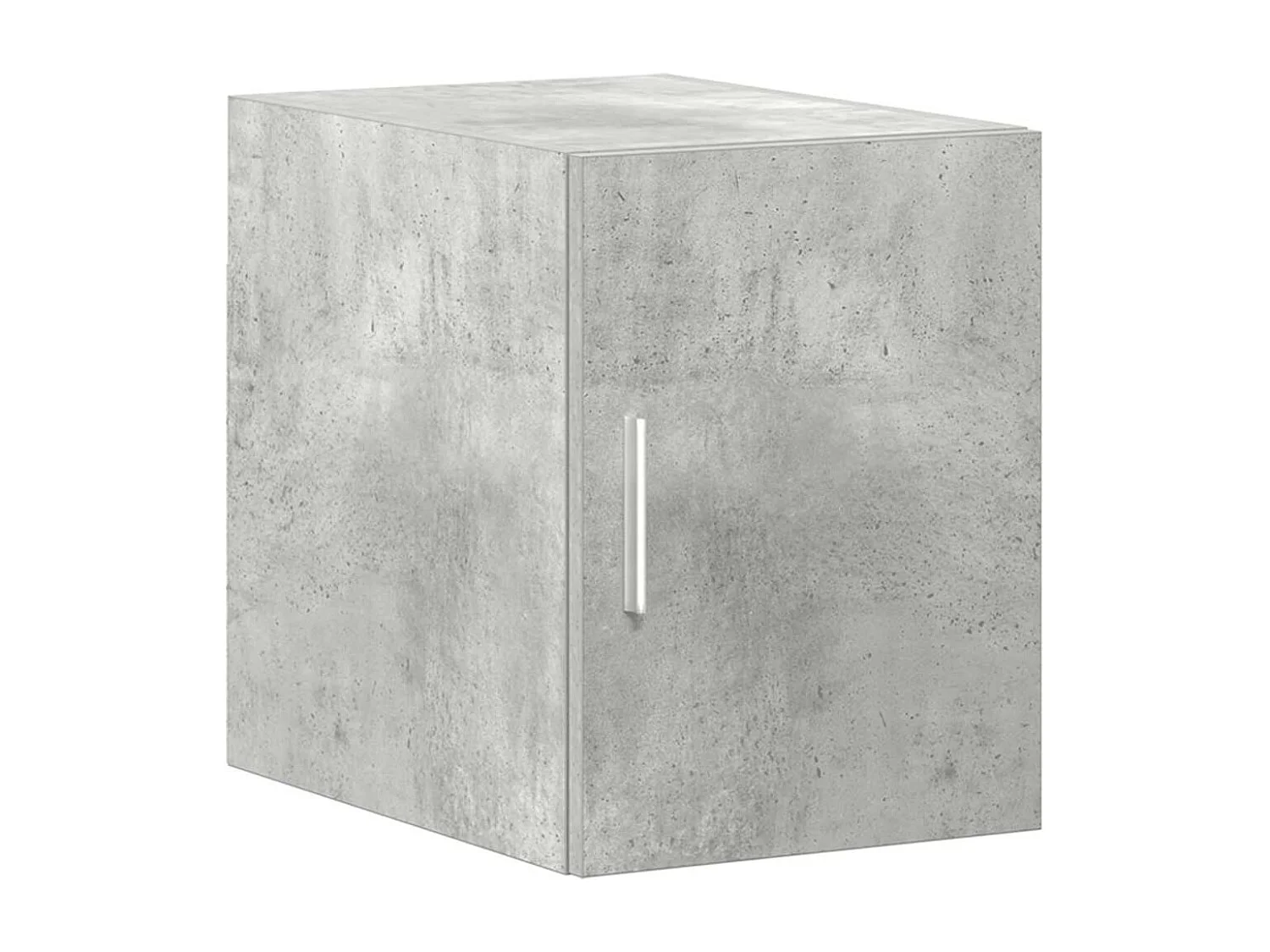 Schmaler Aufbewahrungsschrank, Betongrau, 30 x 42,5 x 225 cm