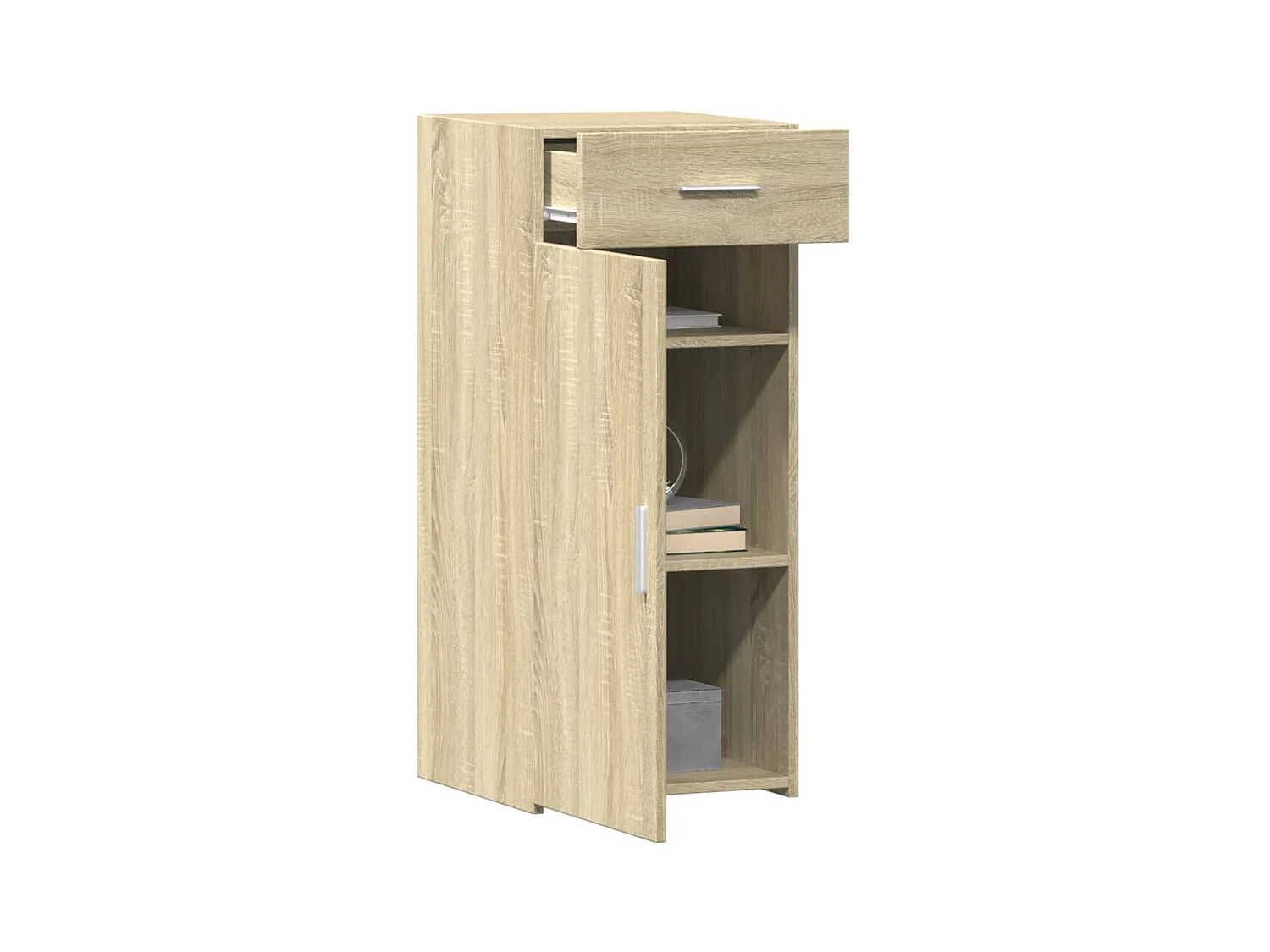 Buffet chêne sonoma 40x42,5x93 cm bois d'ingénierie