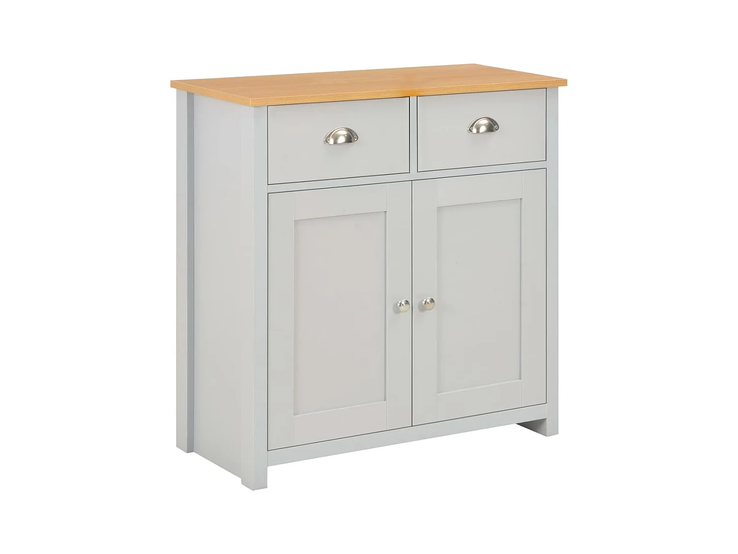 Buffet Gris 79x35x81 cm