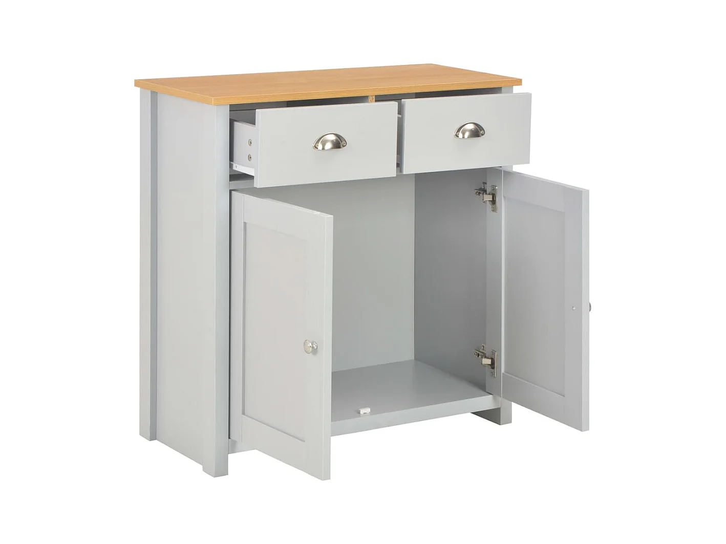 Buffet Gris 79x35x81 cm