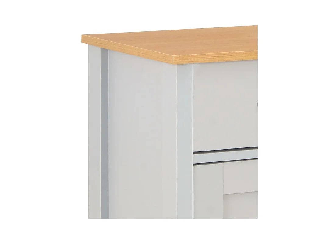 Buffet Gris 79x35x81 cm