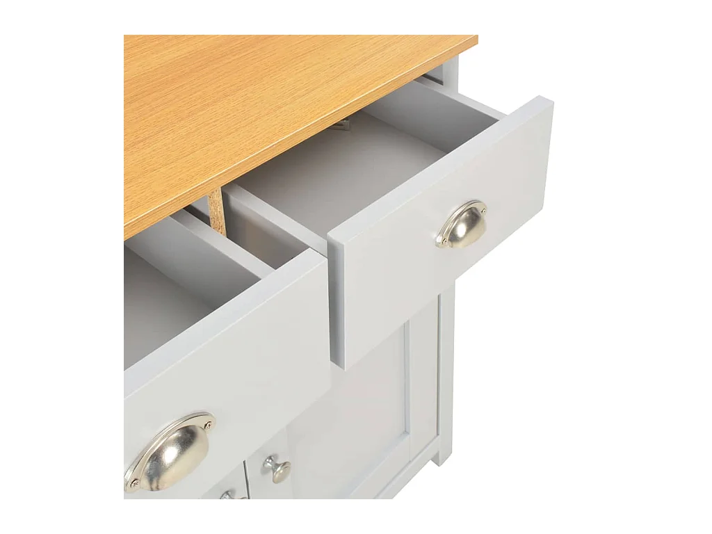 Buffet Gris 79x35x81 cm