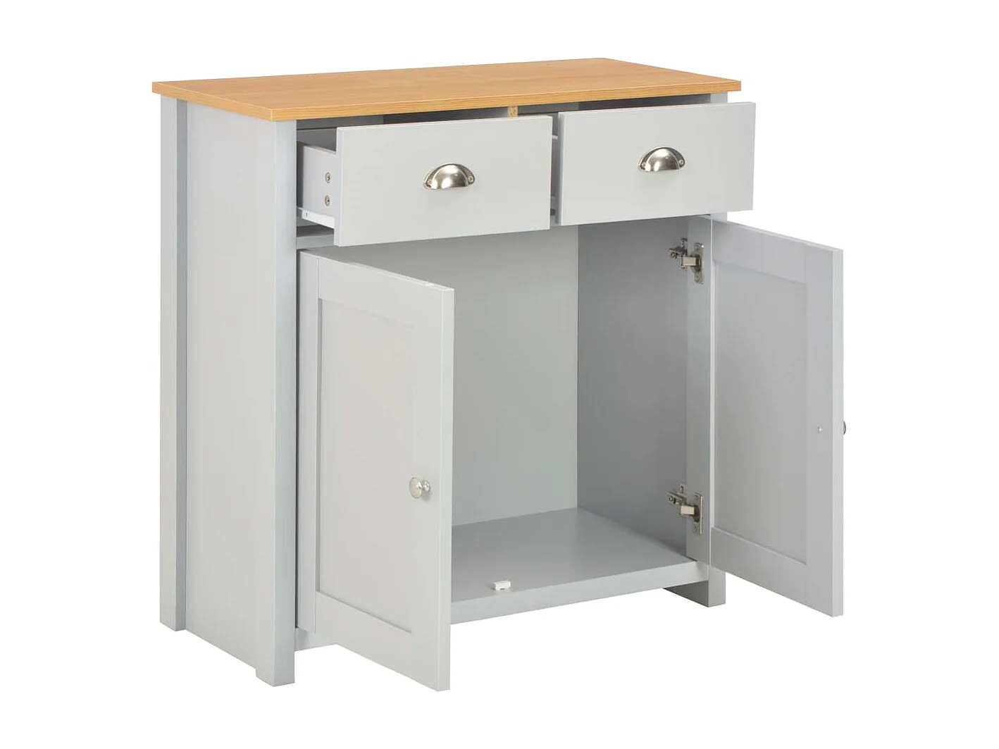 Buffet Gris 79x35x81 cm