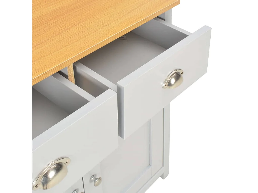 Buffet Gris 79x35x81 cm