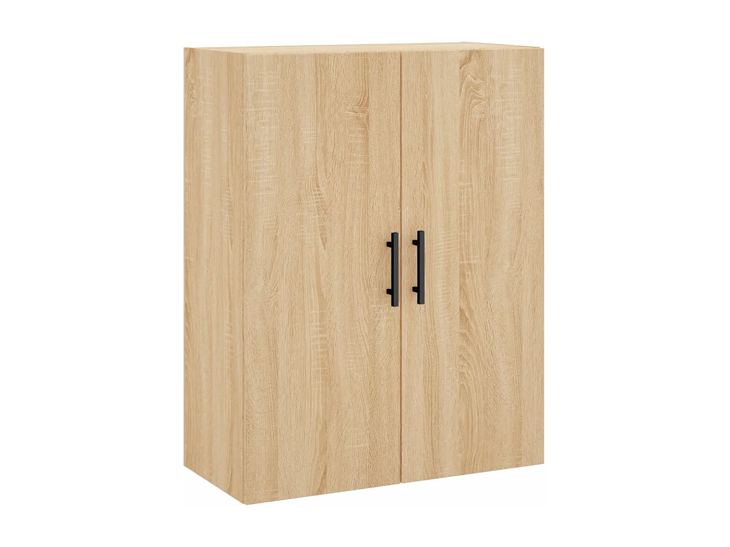 Credenza alta in rovere Sonoma 69,5x34x180 cm in legno composito