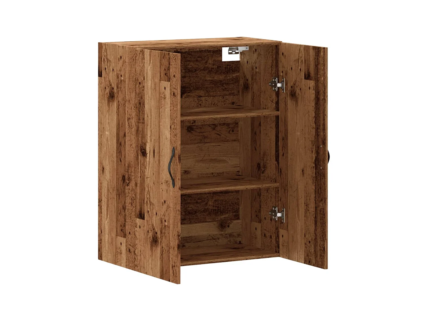 Armoire murale vieux bois 69,5x34x90 cm bois d'ingénierie