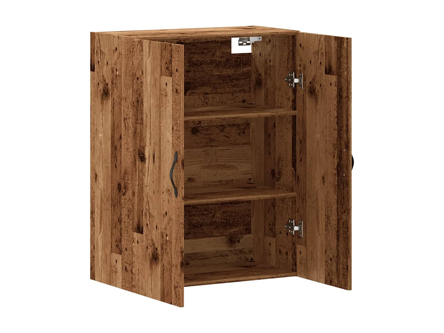 Armoire murale vieux bois 69,5x34x90 cm bois d'ingénierie