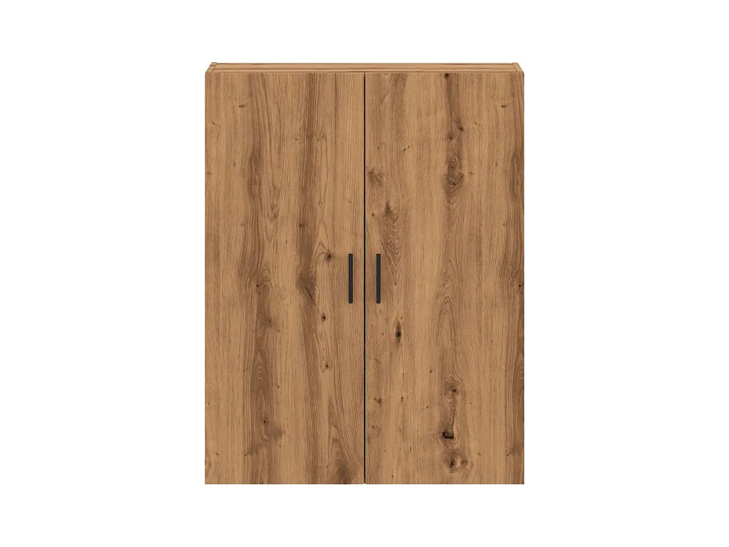 Armario de pared de roble hecho a mano 69,5x34x90 cm