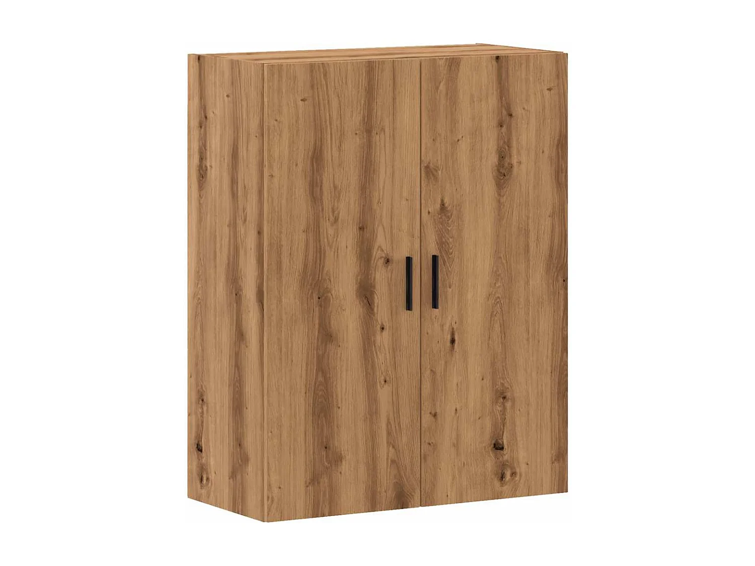 Armoire murale chêne artisanal 69,5x34x90 cm