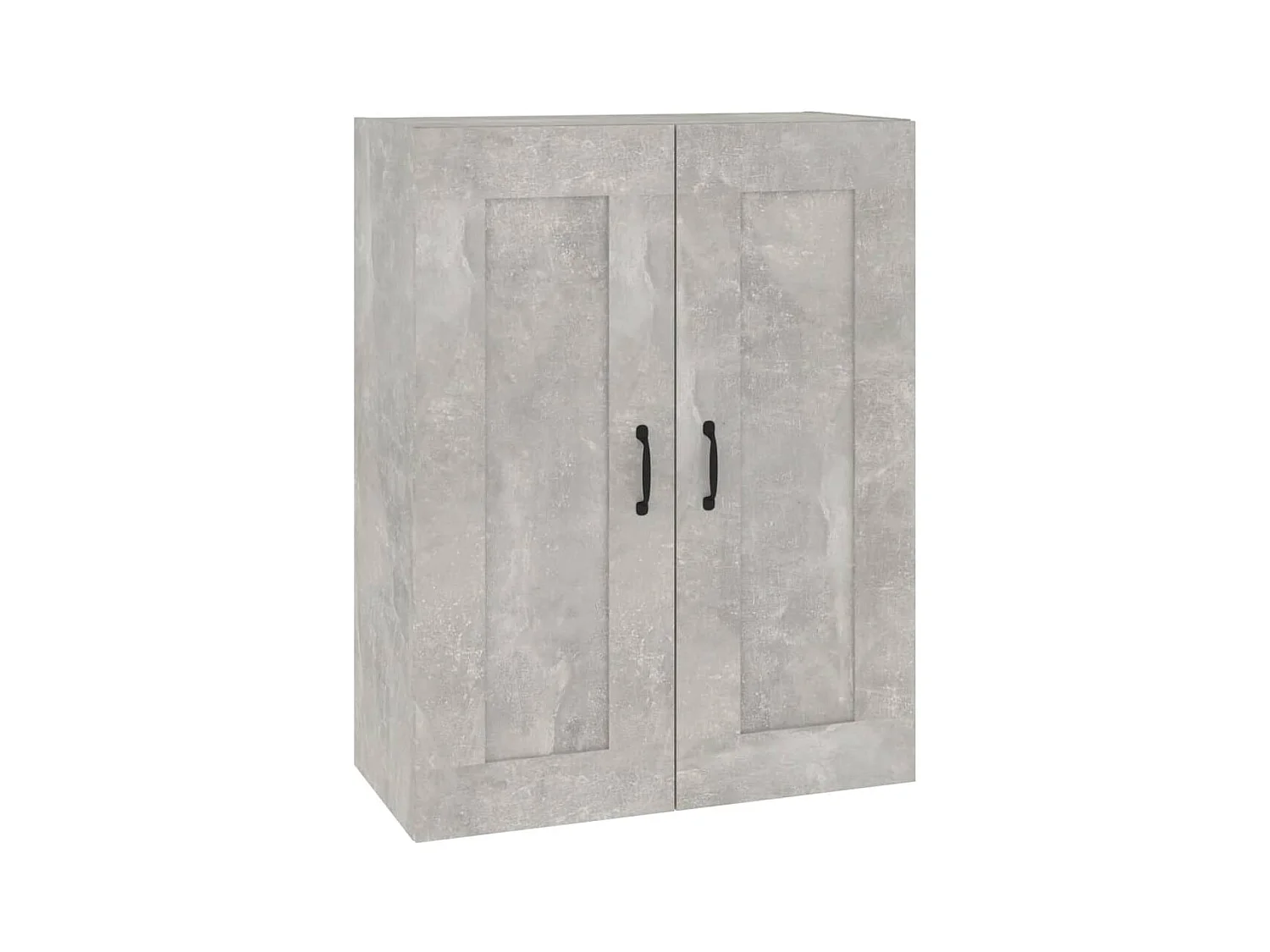 Armoire murale suspendue Gris béton 69,5x32,5x90 cm