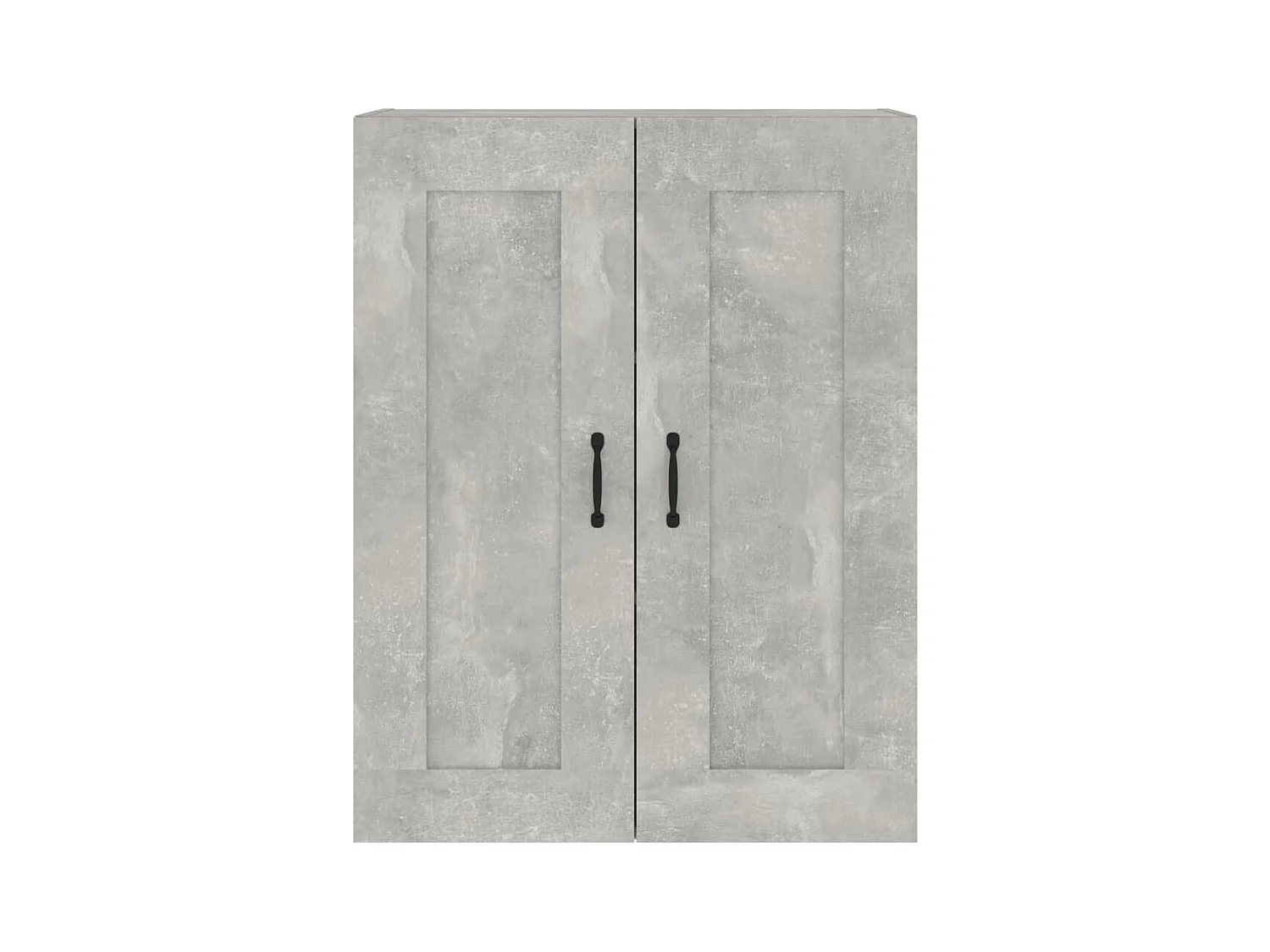 Armoire murale suspendue Gris béton 69,5x32,5x90 cm
