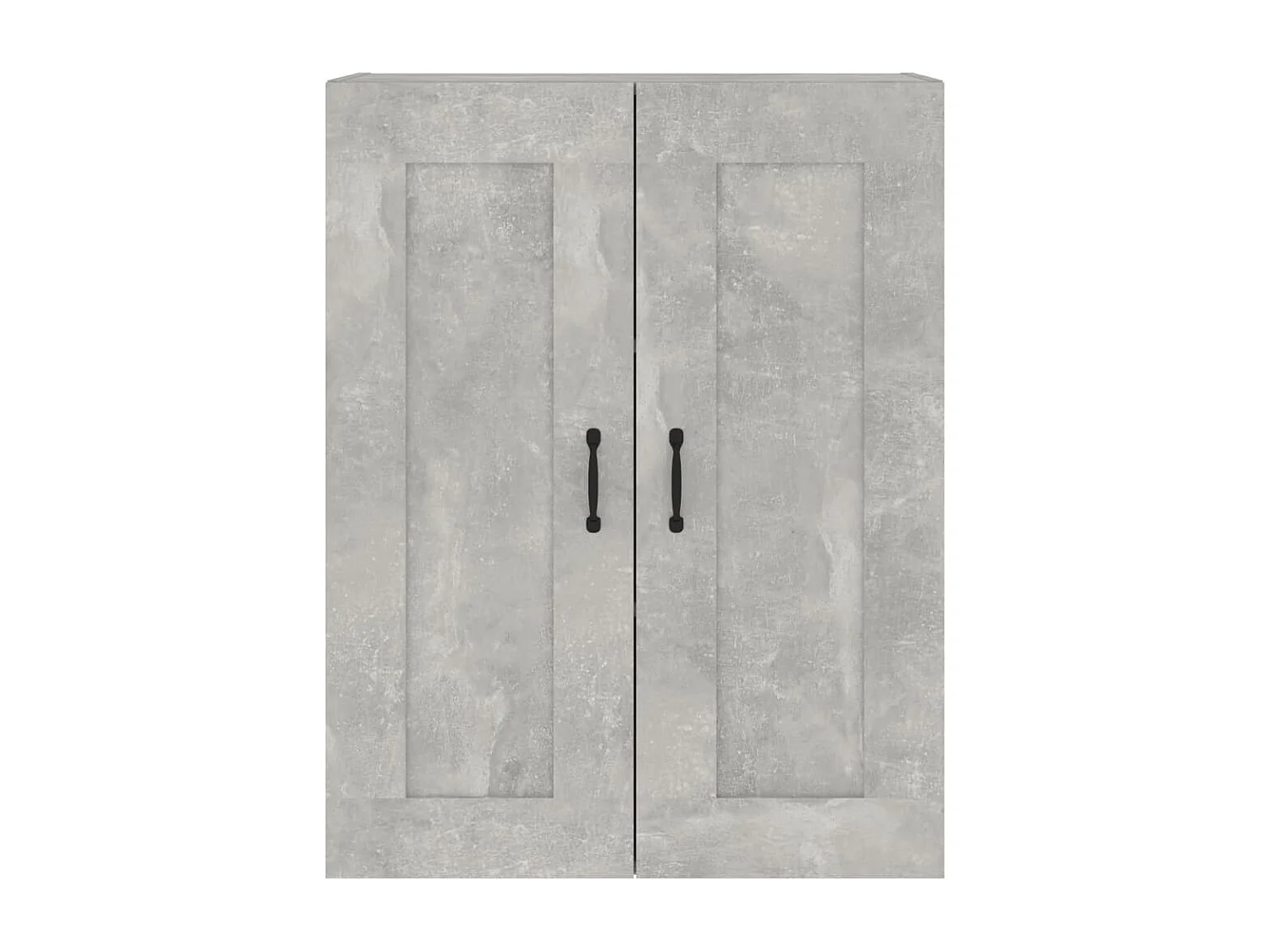Armoire murale suspendue Gris béton 69,5x32,5x90 cm