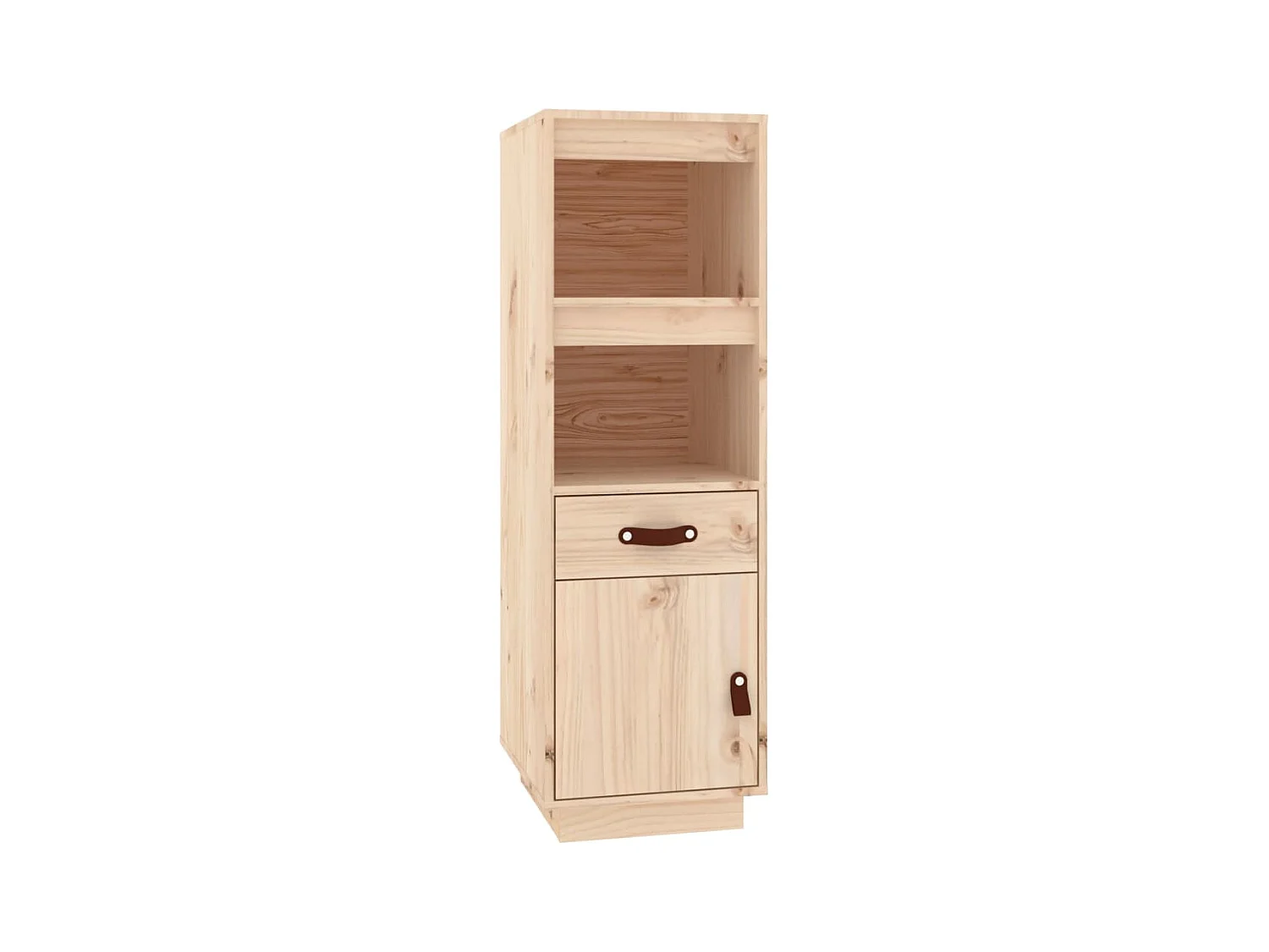 Buffet haut 34x40x108,5 cm Bois massif de pin